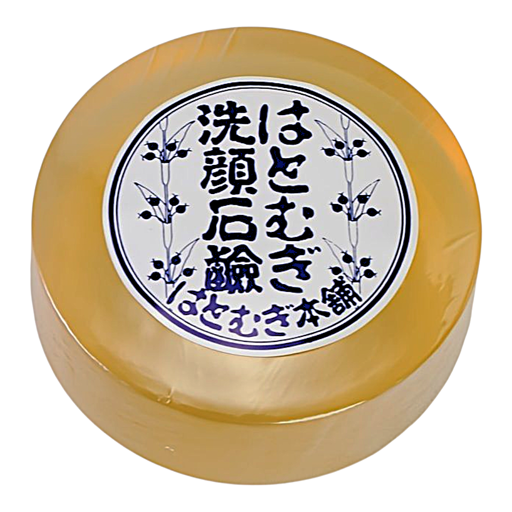 はとむぎ洗顔せっけん 100g　～ ハトムギ油配合 洗顔石けん　枠練り製法 日本製