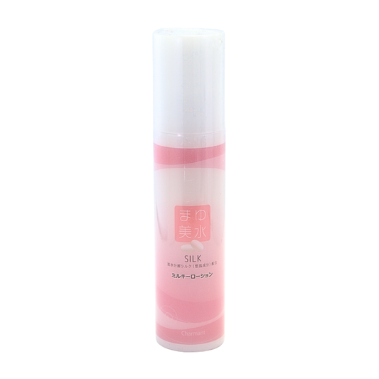 まゆ美水 ミルキーローション 120ml　シルク・セリシン配合乳液